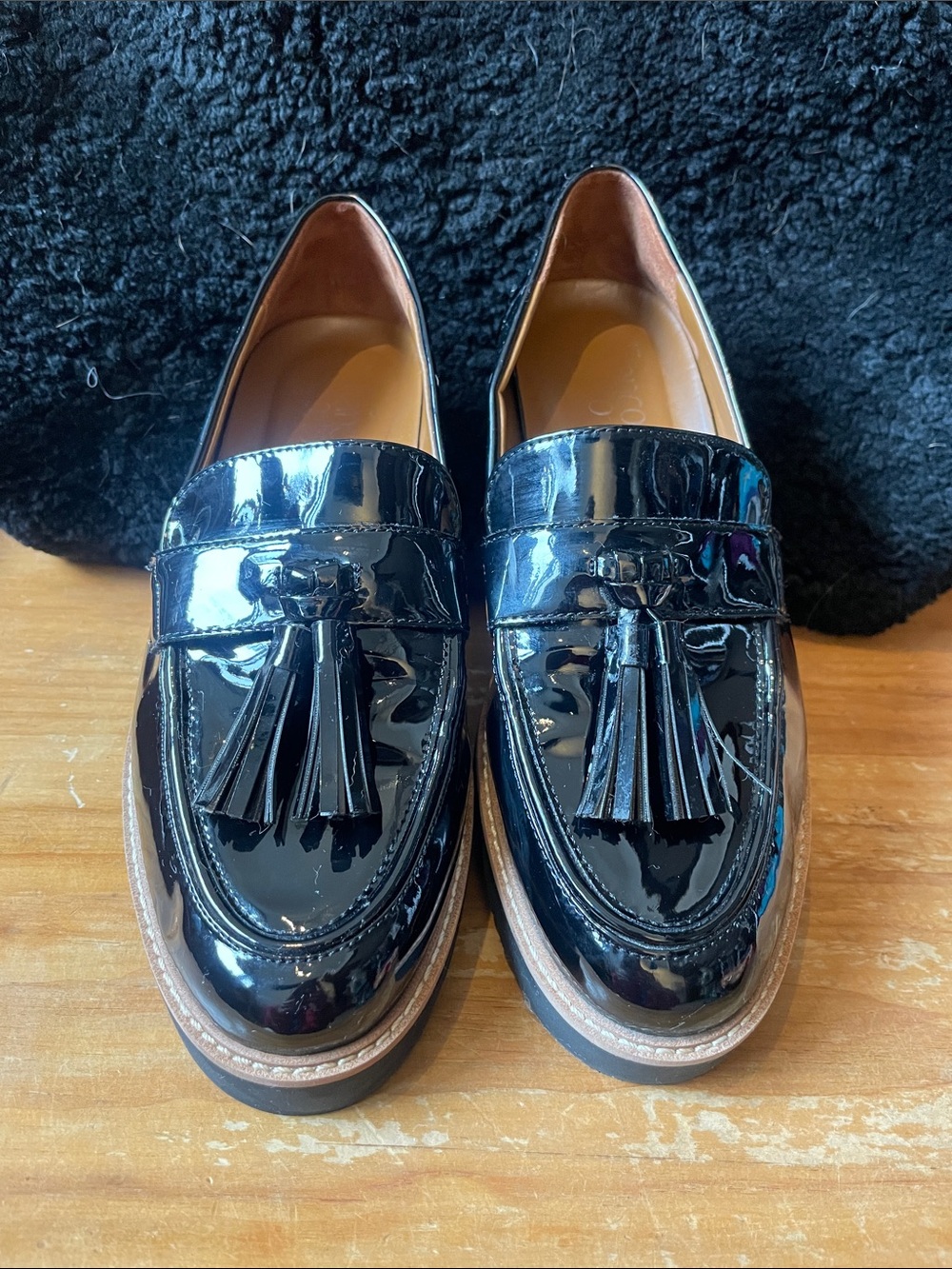 Franco Sarto loafers patent leather